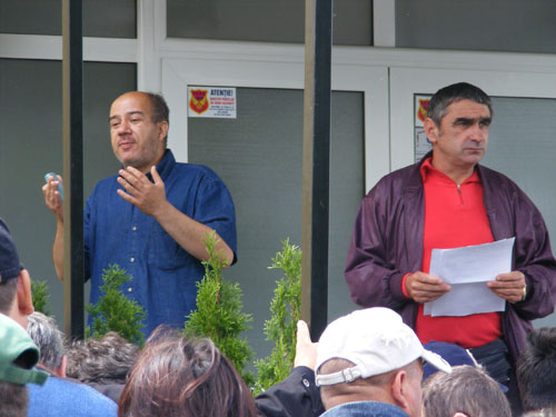 Protest Cuprom, Baia Mare, 12 iunie 2009